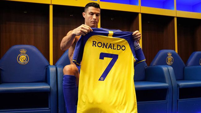 Lelang Jersey Ronaldo Tembus Rp1,9 Miliar, Bukti Popularitas Sang Legenda