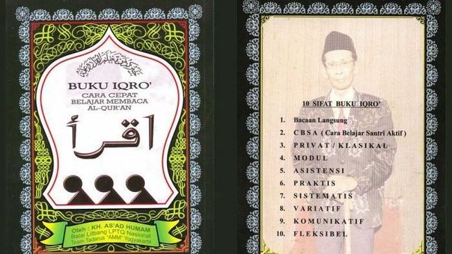 Mengenal Sosok Kiai Asad Humam: Guru di Sampul Belakang Buku Iqra yang Sering Dikira Allah