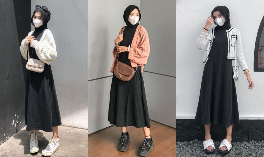 Padu Padan Hijab Hitam untuk Tampil Stylish dan Elegan