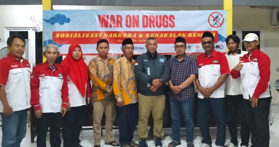 LIRA Bersama BNNK Gandeng Karang Taruna Sosialisasikan Program P4GN Kepada Masyarakat Desa.