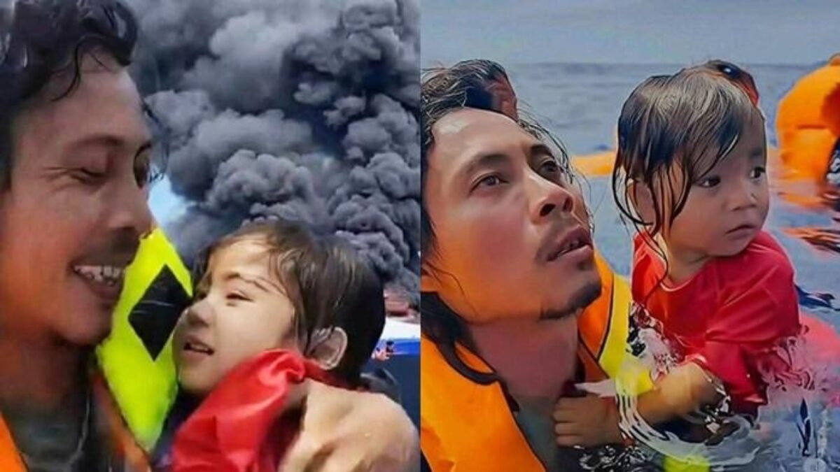 Aksi Heroik Abdul Rahman: Selamatkan Balita Saat KM Barcelona 5 Terbakar di Laut Talise
