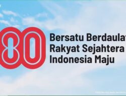 Presiden Prabowo Resmikan Tema dan Logo HUT ke-80 RI: “Bersatu Berdaulat, Rakyat Sejahtera, Indonesia Maju”