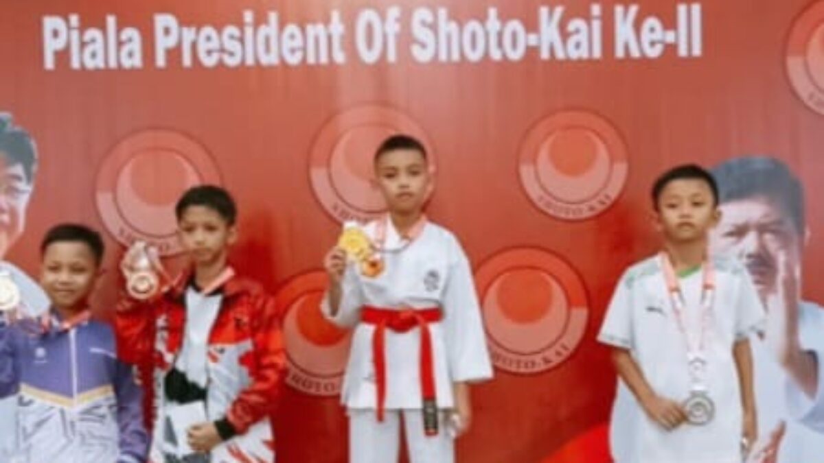 Kontingen Jawa Timur Raih 12 Emas dalam Kejurnas Karate Piala Presiden Shoto-Kai 2025