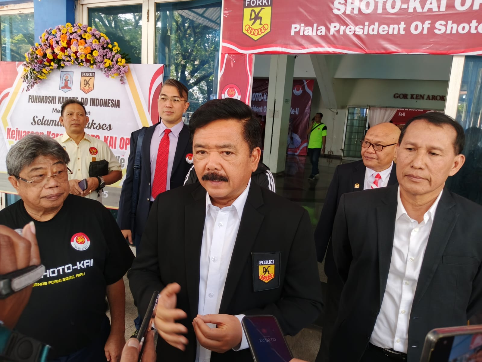 Ratusan Karateka Ramaikan Piala Presiden Shoto-Kai di GOR Ken Arok Malang