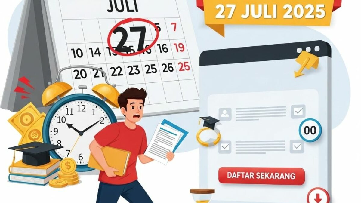 Batas Waktu Mepet! Beasiswa Unggulan 2025 Ditutup 27 Juli, Segera Cek Syaratnya