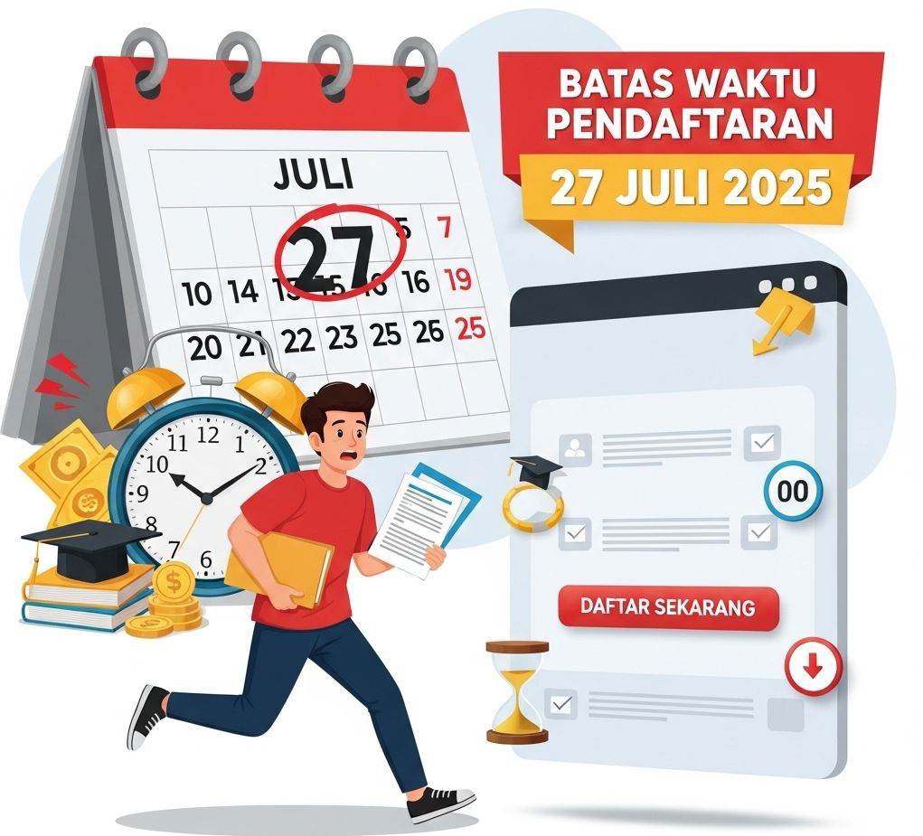 Batas Waktu Mepet! Beasiswa Unggulan 2025 Ditutup 27 Juli, Segera Cek Syaratnya