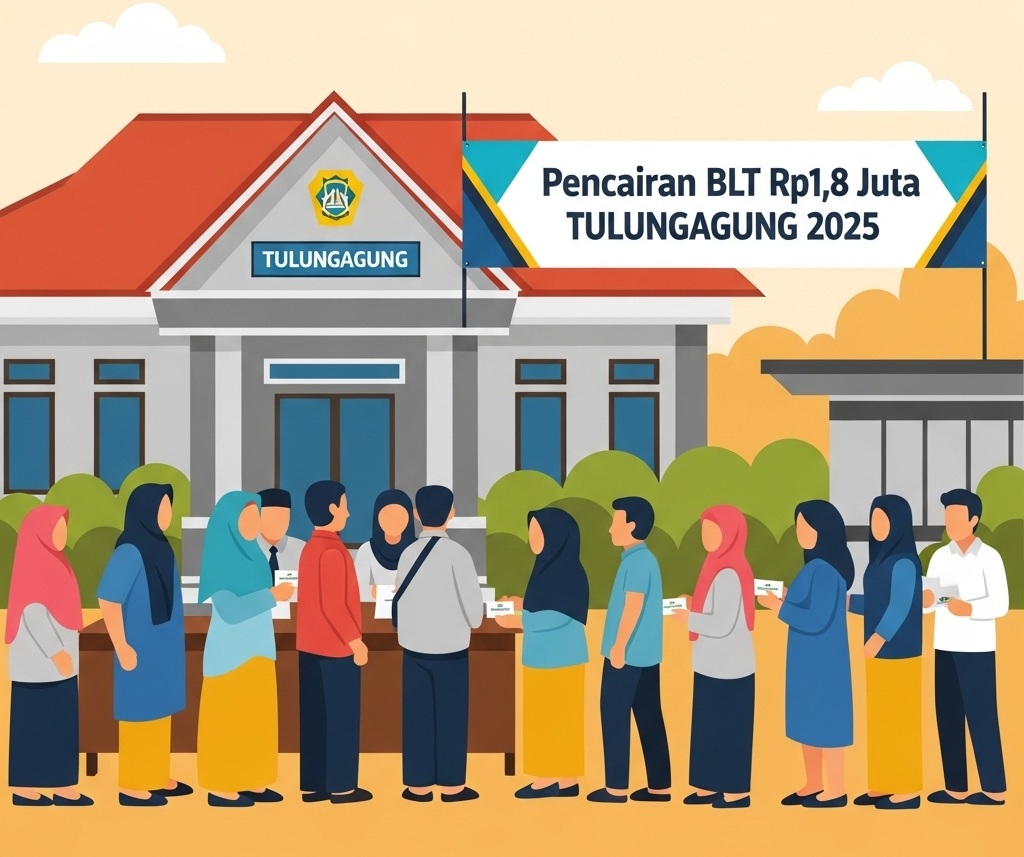 Resmi! BLT Rp1,8 Juta untuk 1.625 KPM Tulungagung Cair Bulan Ini, Cek Nama Anda Sekarang