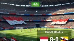 Piala AFF U-23 2025: Indonesia Libas Brunei 8-0, Jens Raven Borong 6 Gol