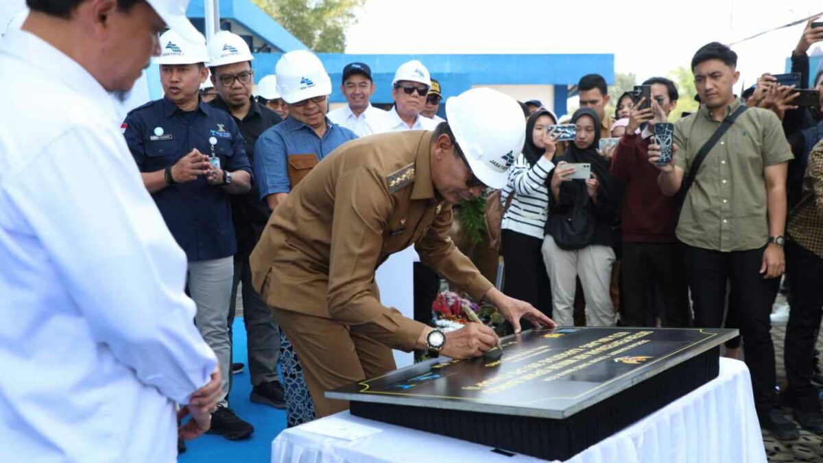 Walikota Malang Resmikan SPAM Bango Tahap 1 Berkapasitas 200 Liter per Detik