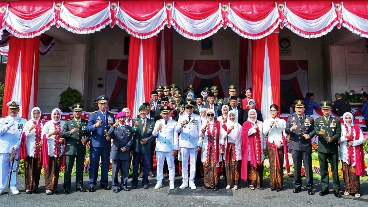 Danrem 083 Tegaskan Semangat Merah Putih Saat Upacara HUT ke-80 RI di Malang