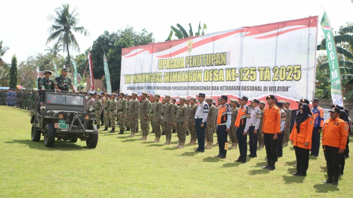 Danrem 083 Kolonel Inf Kohir: TMMD Banyuwangi Bukti Kedekatan TNI dengan Rakyat