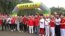 HUT ke-80 RI di Malang: 2.500 Peserta Ramaikan Jalan Sehat dan Lomba Korem 083/BDJ di Lapangan Rampal
