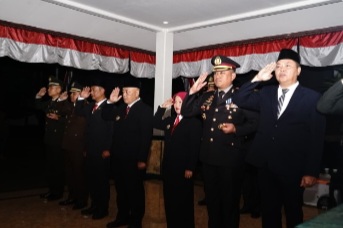 Khidmat, Apel Kehormatan dan Renungan Suci HUT ke-80 RI Digelar di TMP Kepanjen