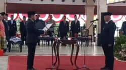 Dilantik Jadi Pj. Sekda Kabupaten Malang, Ir. Tomie Herawanto Bacakan Pakta Integritas