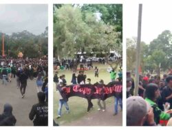 Ribuan Massa Gelar Aksi Solidaritas di Malang untuk Affan Kurniawan yang Tewas Terlindas Rantis Brimob