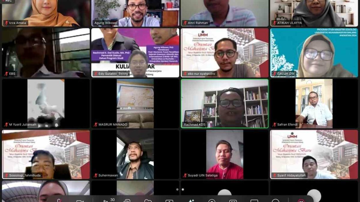 Magister Sosiologi UMM Medorong Kebijakan Budaya Yang Humanis dalam Dinamika Sosial