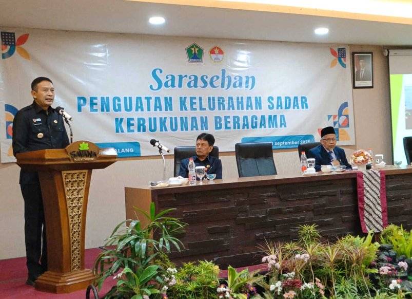Sarasehan FKUB Malang 2025: Wali Kota Tegaskan Kota Damai, Kerukunan Antarumat Jadi Teladan Nasional