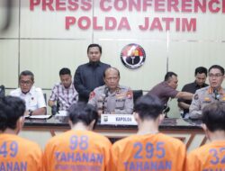 Polda Jatim Ungkap Ratusan Pelaku Aksi Anarkis di 10 Kota, Kerugian Capai Rp 256 Miliar