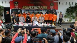Polresta Malang Kota Ungkap 17 Pelaku Anarkis, 6 Pos Polisi Dibakar dan Mako Rusak Saat Unjuk Rasa