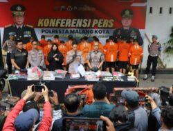 Polresta Malang Kota Ungkap 17 Pelaku Anarkis, 6 Pos Polisi Dibakar dan Mako Rusak Saat Unjuk Rasa