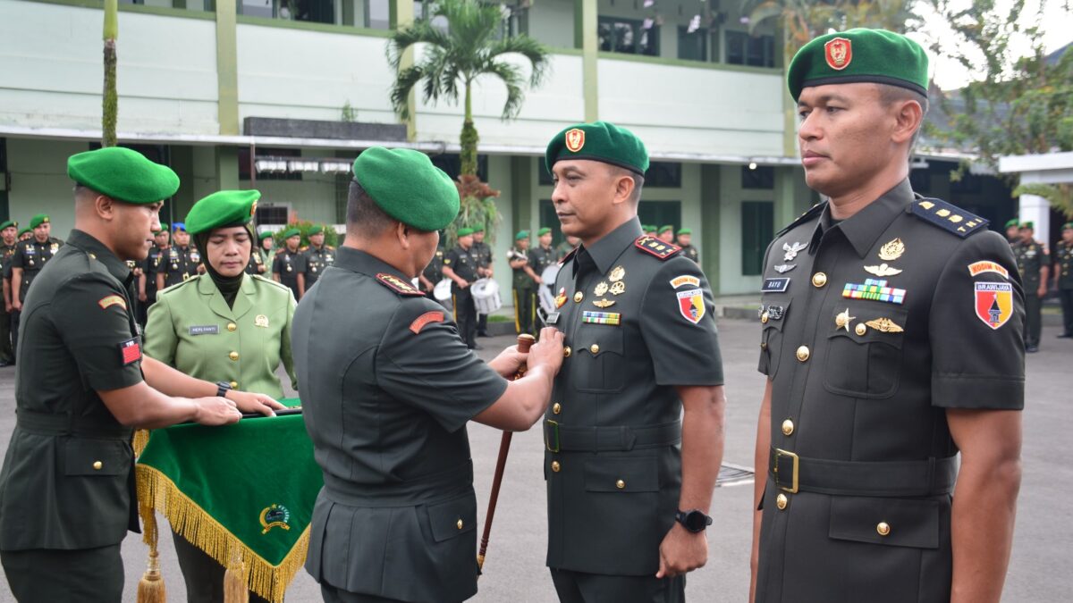 Kolonel Inf Kohir Pimpin Sertijab Dandim 0818 Kabupaten Malang–Batu dan Dandim 0833 Kota Malang