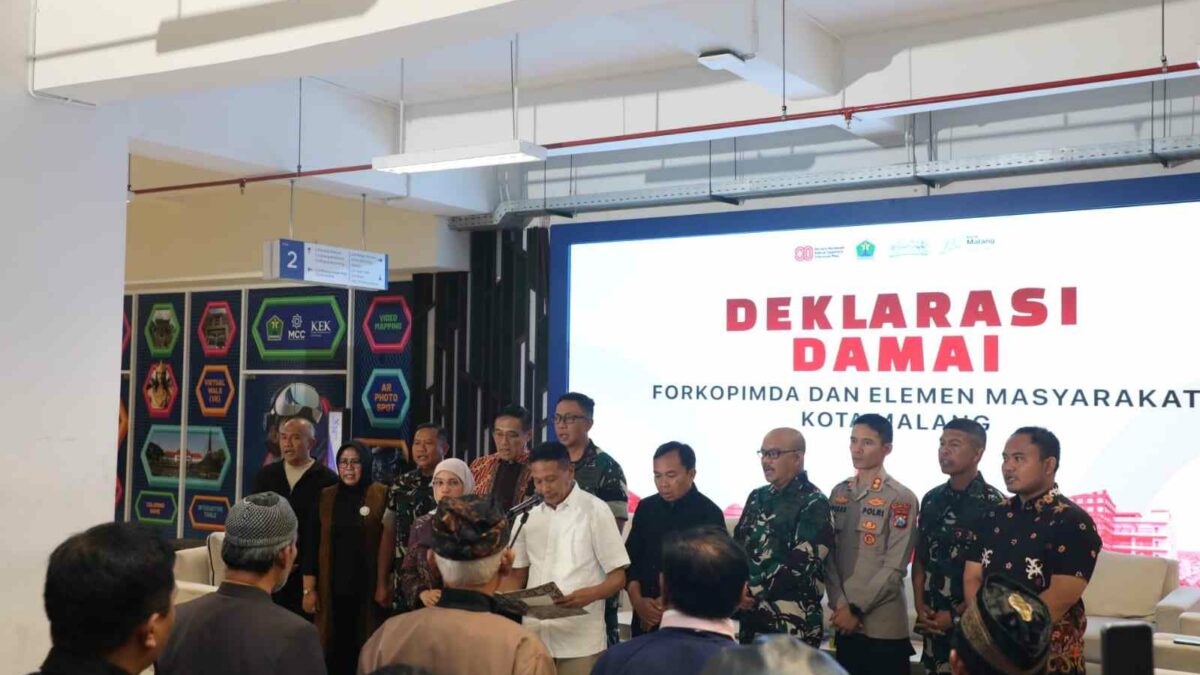Kuatkan Kondusifitas Kota Malang, Walikota Ajak Warga Jaga Rumah Kita Bersama