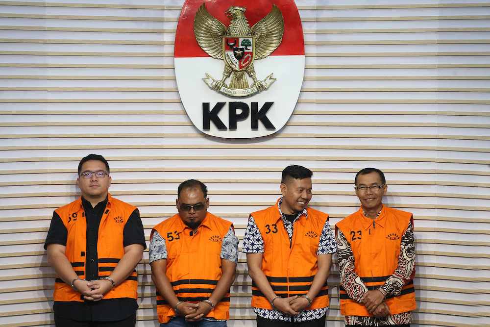 KPK Resmi Tahan 4 Tersangka Pemberi Suap Dana Hibah Jatim, Kusnadi Masih Bebas?