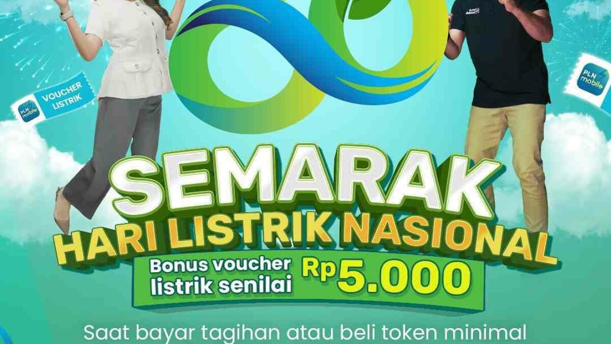 Kuota Terbatas! Klaim Voucher Listrik Rp 5.000 PLN Mobile Sebelum Habis