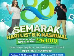 Kuota Terbatas! Klaim Voucher Listrik Rp 5.000 PLN Mobile Sebelum Habis