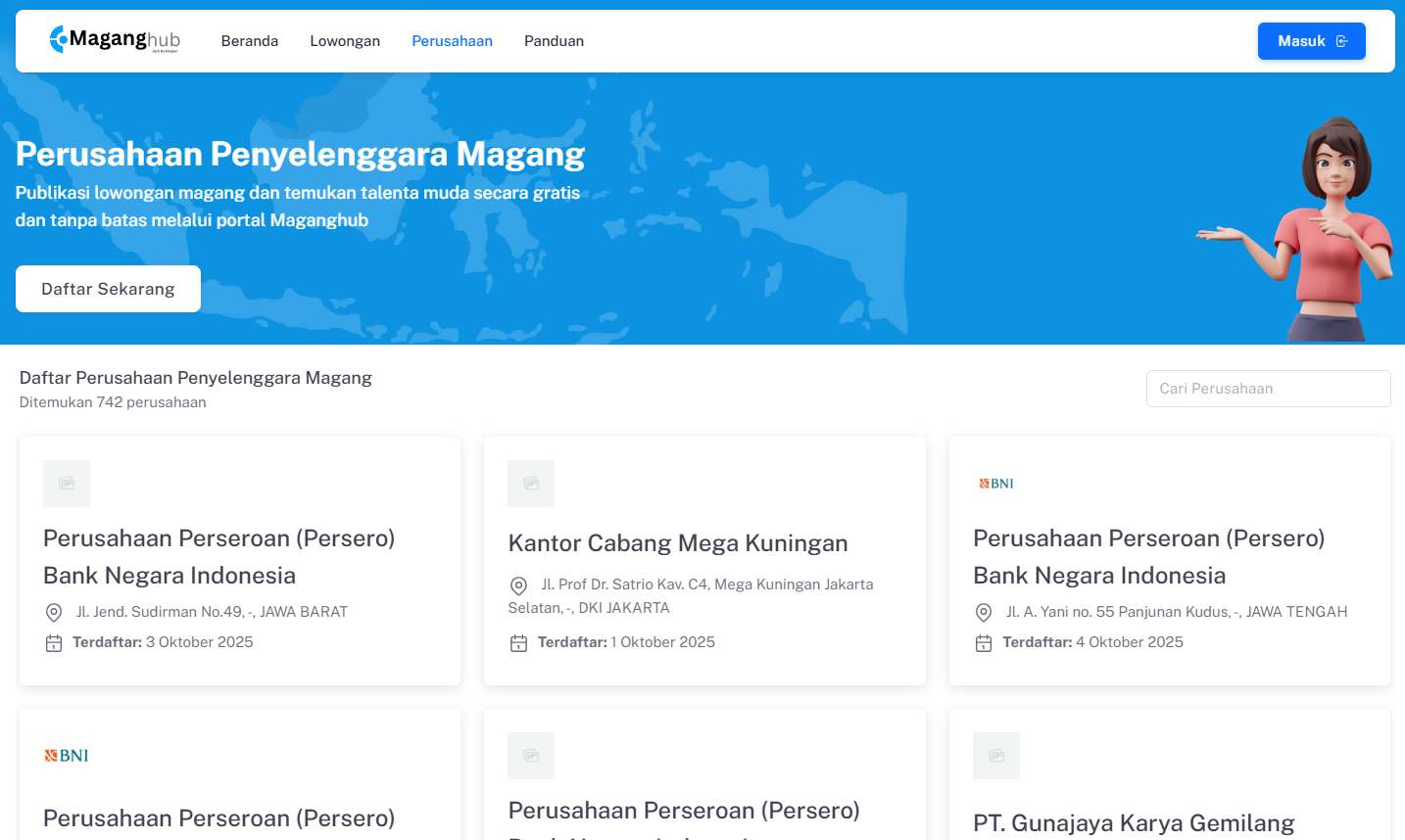 742 Perusahaan Resmi Jadi Penyelenggara Program Magang Nasional 2025, Peserta Dapat Gaji Setara UMP