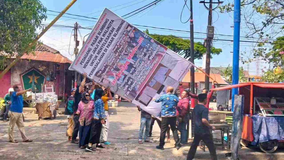 Pedagang Ragukan Janji Pemkot, Pembangunan Pasar Blimbing Dinilai Tak Akan Selesai dalam 5 Tahun