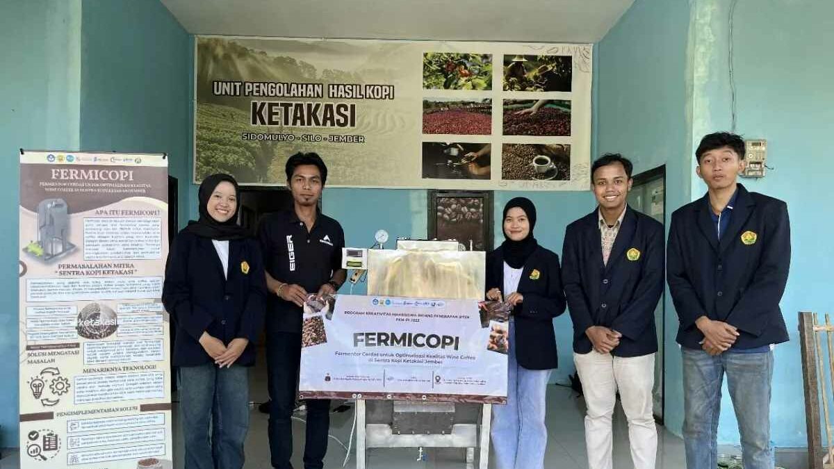 Mahasiswa Unej Ciptakan Fermentor Kopi Cerdas untuk Tingkatkan Mutu Wine Coffee di Jember