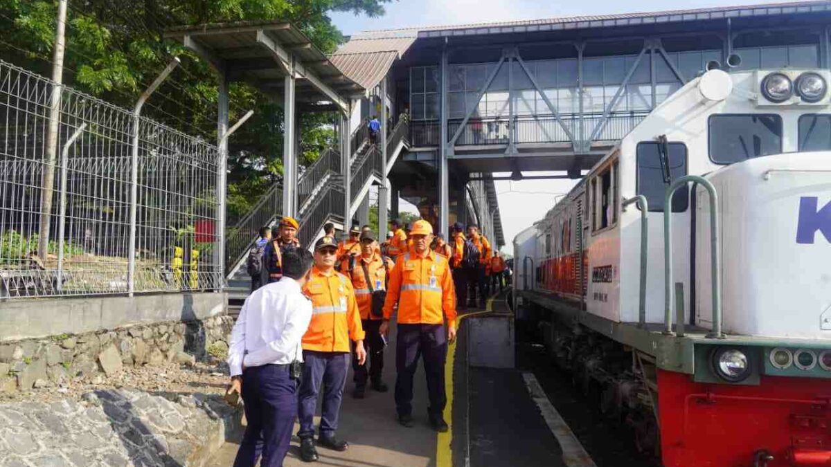 KAI Daop 8 Surabaya Pastikan Keandalan Operasional Lewat Pengecekan Lintas Stasiun Lawang hingga Wlingi
