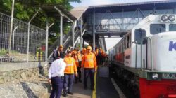 KAI Daop 8 Surabaya Pastikan Keandalan Operasional Lewat Pengecekan Lintas Stasiun Lawang hingga Wlingi