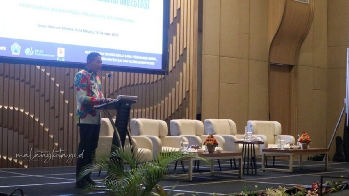 Wali Kota Wahyu Hidayat Tegaskan: Malang Siap Jadi Kota Tujuan Investasi Nasional