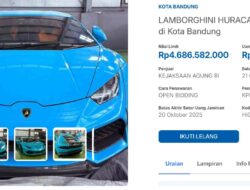 Kejagung Lelang 12 Mobil dan Motor Mewah Doni Salmanan, Termasuk Lamborghini Rp4,6 Miliar