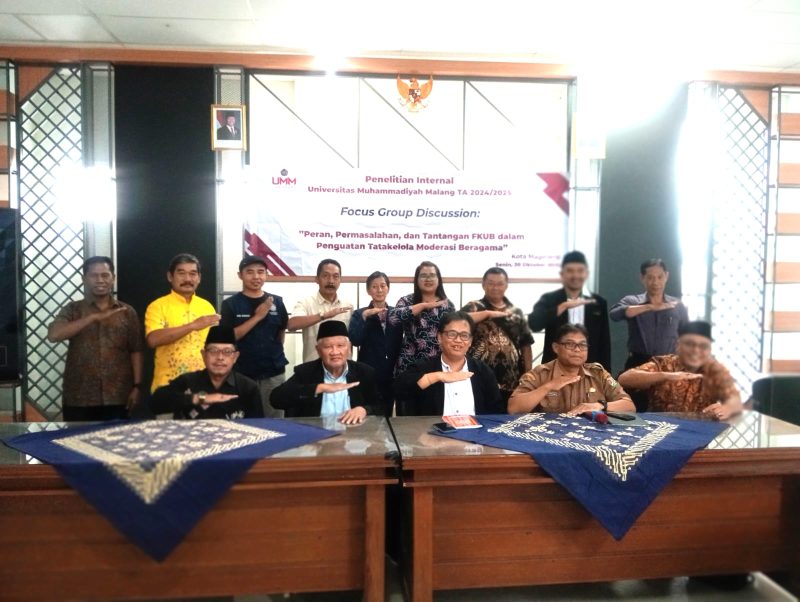 FKUB Kota Magelang Kolaborasi dengan Magister Sosiologi UMM Perkuat Perilaku Moderasi Beragama Kota