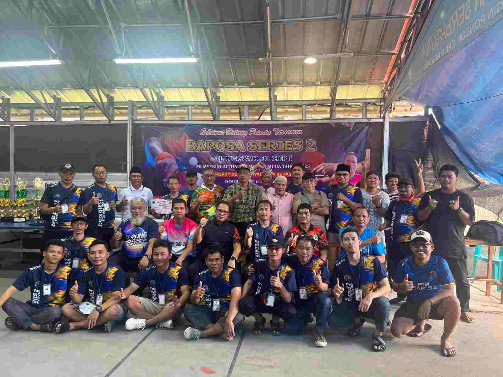 Semarak Sumpah Pemuda, 170 Pasang Atlet Ramaikan Turnamen Tenis Meja BAPOSA Seri 2 di Kota Bekasi Semarak Sumpah Pemuda, 170 Pasang Atlet Ramaikan Turnamen Tenis Meja BAPOSA Seri 2 di Kota Bekasi