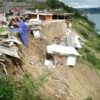 Longsor di JLS Pantai Sine Tulungagung, Dua Warung Jatuh ke Jurang Sedalam 50 Meter
