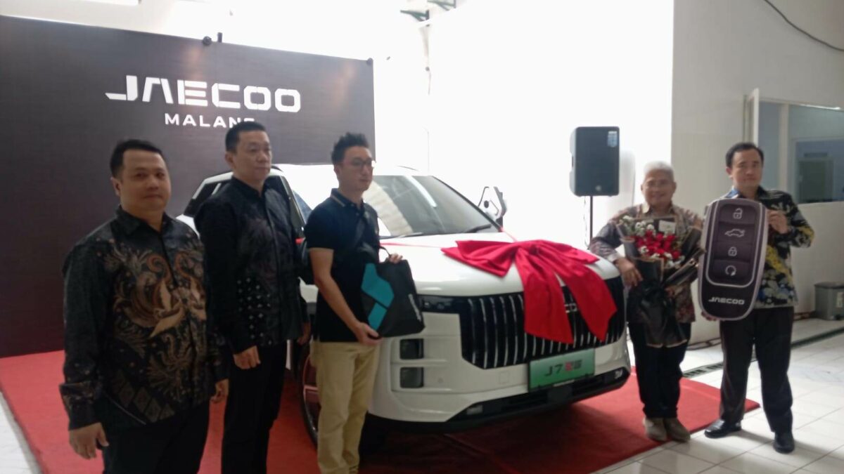 Andalkan Teknologi Canggih dan Targetkan 10 Unit Per Bulan, Jaecoo Buka Dealer di Kota Malang