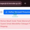 Gagal Daftar Magang Nasional 2025, Ini Penjelasan dan Solusi dari Kemenaker