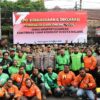 Polresta Malang Kota Gelar Apel Kebangsaan dan Deklarasi bersama Pengemudi Ojek Online Kota Malang
