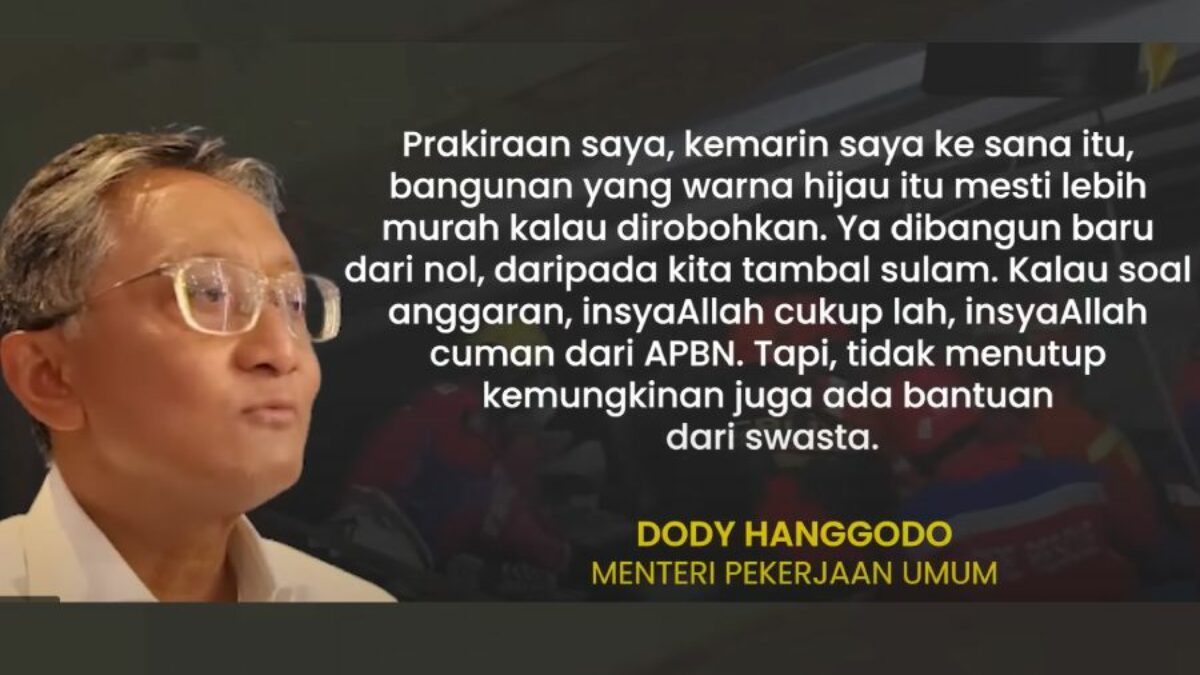 DPR Minta Pemerintah Hati-Hati Gunakan APBN untuk Bangun Ulang Ponpes Al Khoziny, “Jangan Sampai Timbulkan Kecemburuan Sosial”