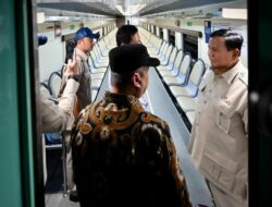 Prabowo Luncurkan Kereta Khusus Petani dan Pedagang, Gratis Angkut Barang Dagangan!