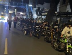 Patroli Blue Light Polresta Malang Kota: Ratusan Pembalap Liar Kabur, 111 Motor Disita dalam Semalam