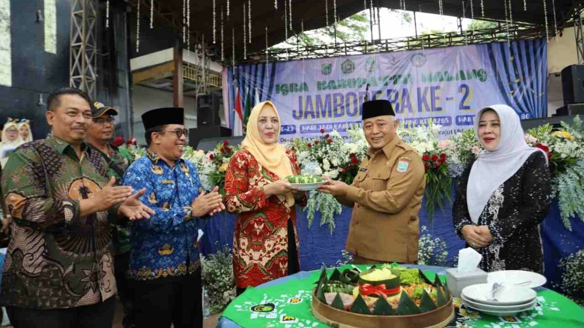 Jambore RA ke-2 Meriah di Sengkaling, Bupati Sanusi Tegaskan Komitmen IGRA Majukan PAUD Islam