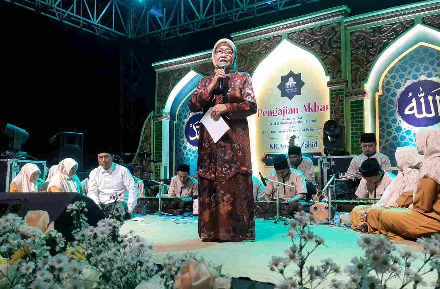 Wabup Lathifah Hadiri Haul Alm. H. Muslimin di Petungsewu, Sampaikan Pesan Keteladanan