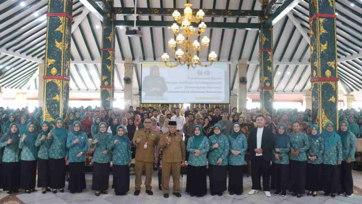 Workshop AI Kabupaten Malang: PKK Siap Bertransformasi, Tiga Desa Raih Penghargaan E-PKK 2025