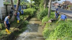Antisipasi Banjir Dinas PU Sumber Daya Air Terus Mengintensifkan Kerja Bakti di Aliran Sungai