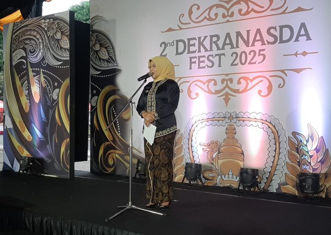Dekranasda Fest 2025 Resmi Dibuka, Wabup Lathifah Dorong UMKM dan Ekraf Naik Kelas